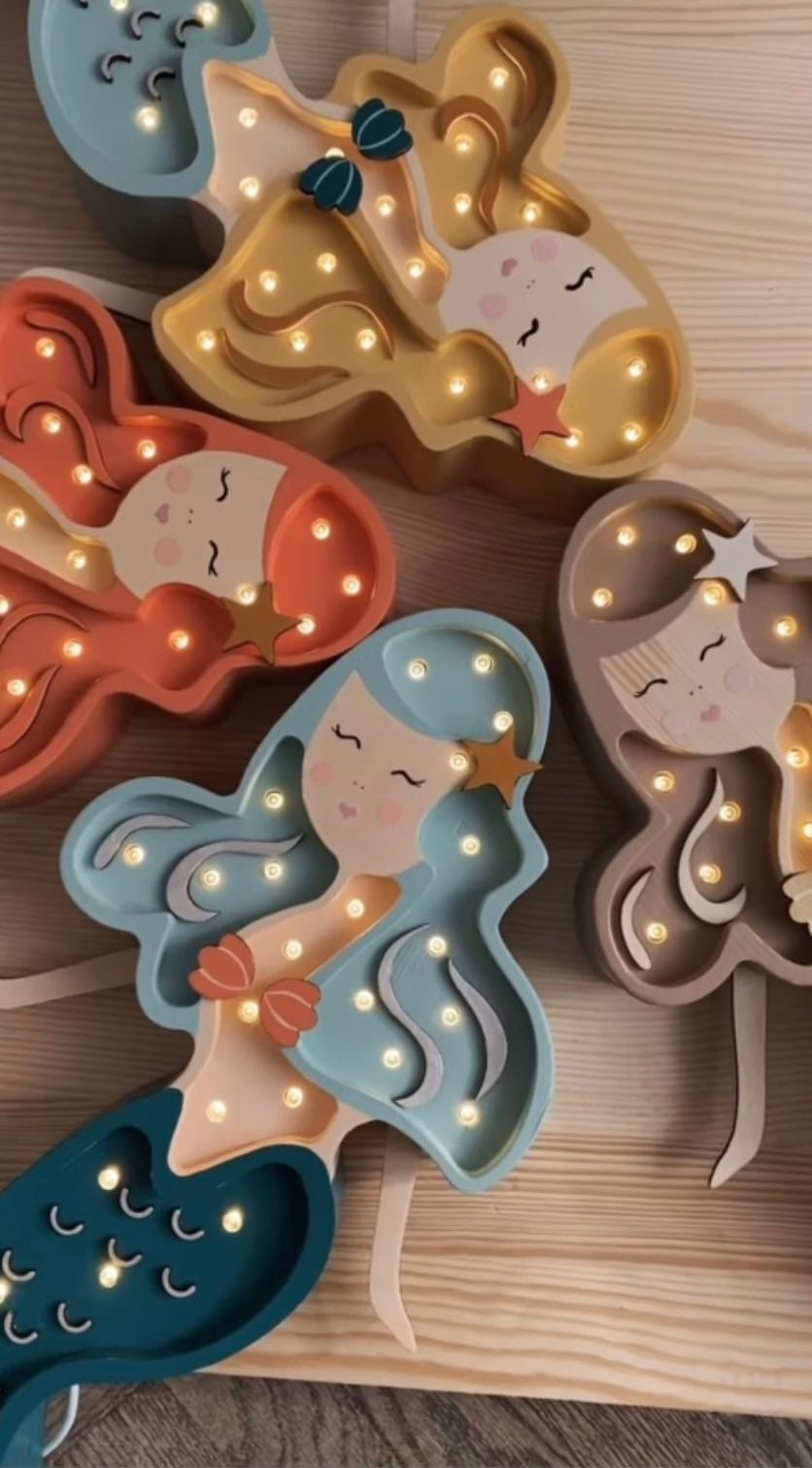 Mermaid Lamp