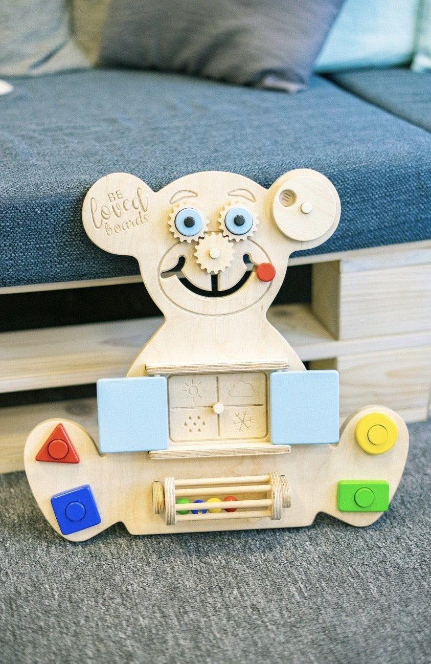 Travel Busy Bear Board - Serenity Toys Boutique