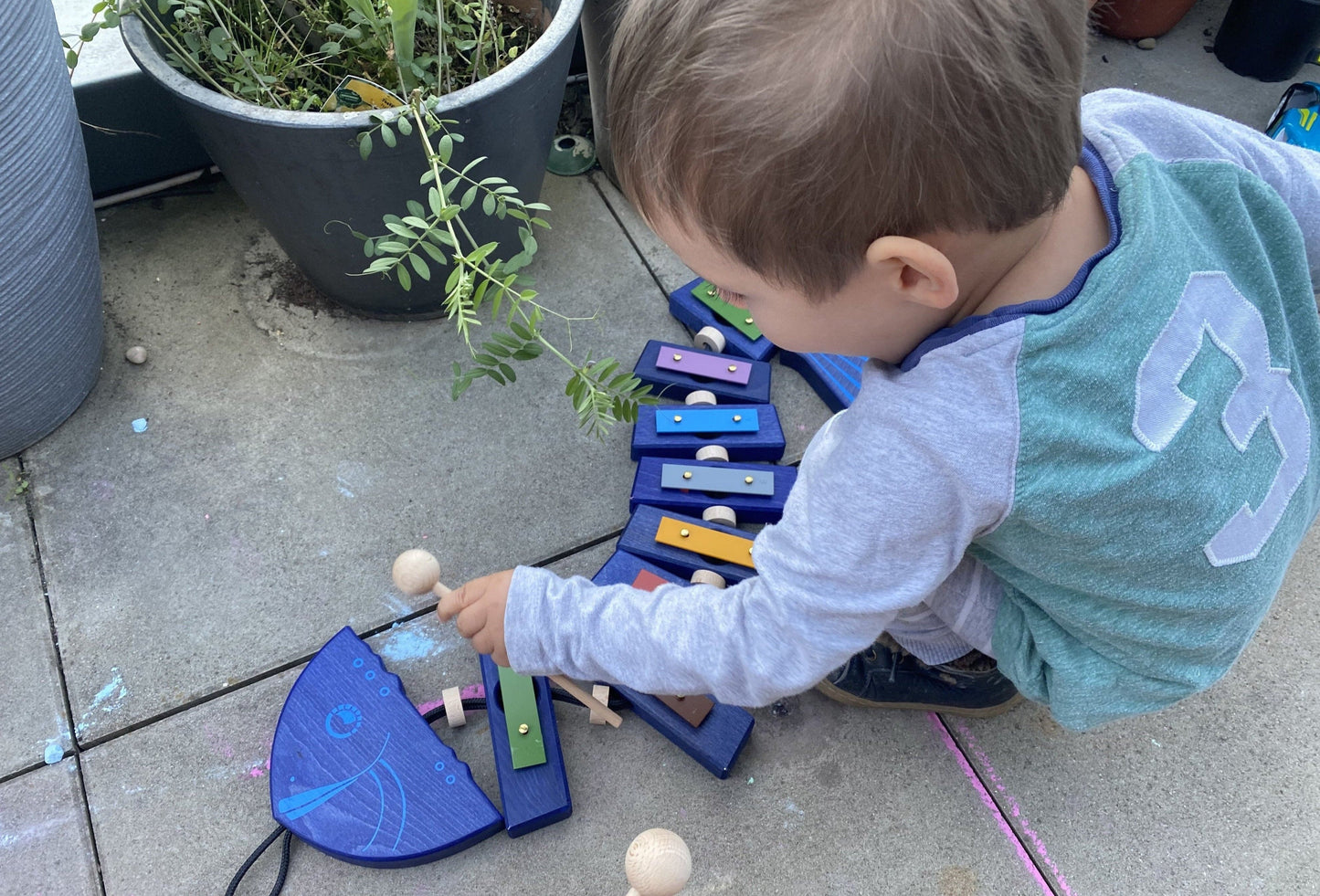 Wooden Fish Glockenspiel - Serenity Toys Boutique