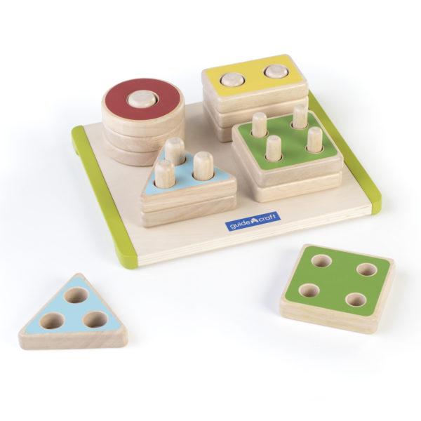 Sort and Stack Shapes - Serenity Toys Boutique