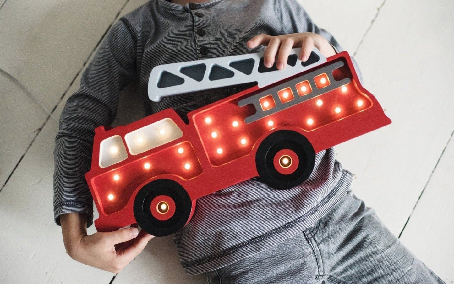 Fire Truck Lamp - Serenity Toys Boutique