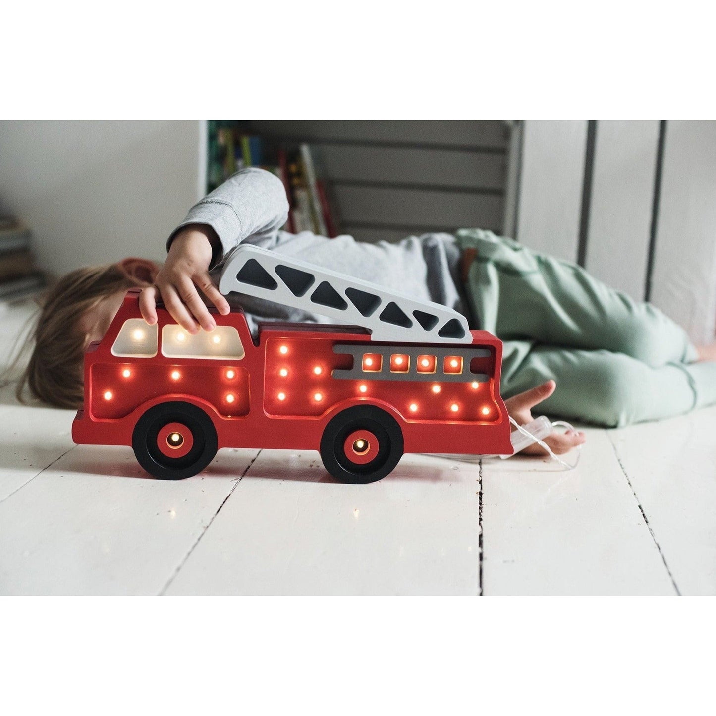 Fire Truck Lamp - Serenity Toys Boutique