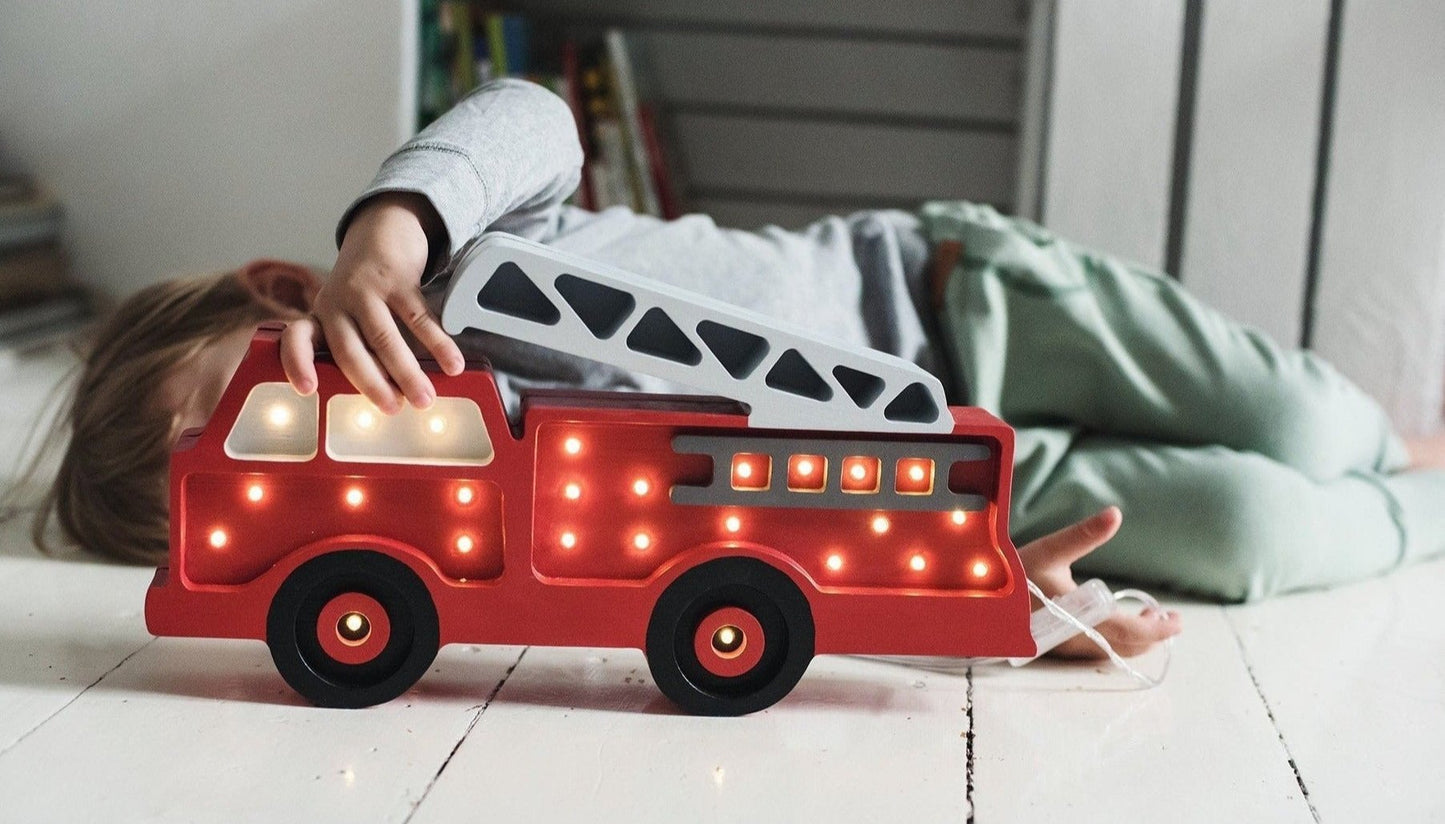 Fire Truck Lamp - Serenity Toys Boutique