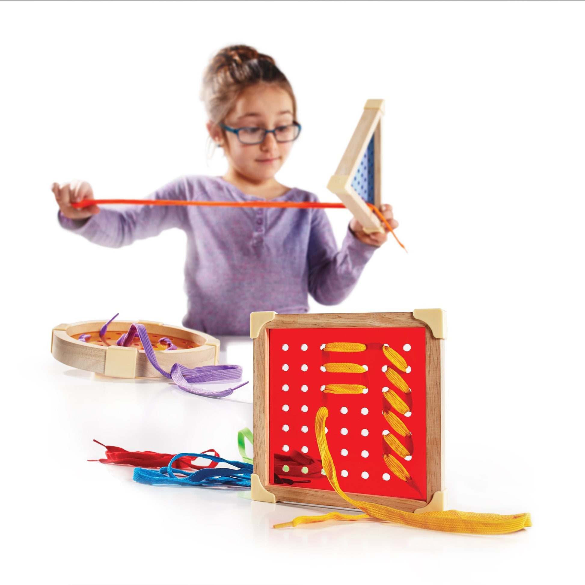 Geo Shape Lacing - Serenity Toys Boutique