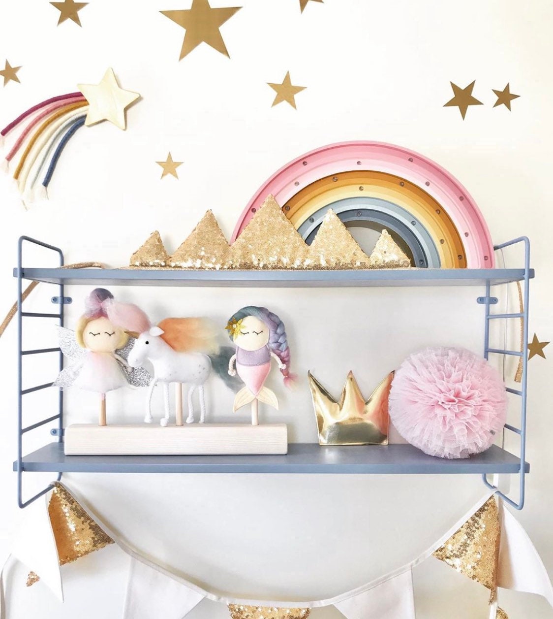 Wooden Rainbow Lamps