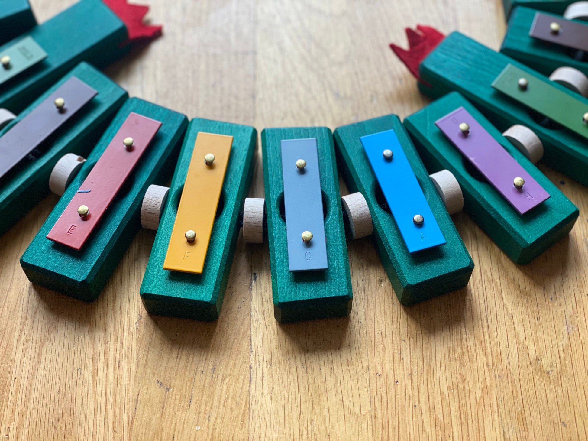 Wooden Crocodile Glockenspiel/ Xylophone