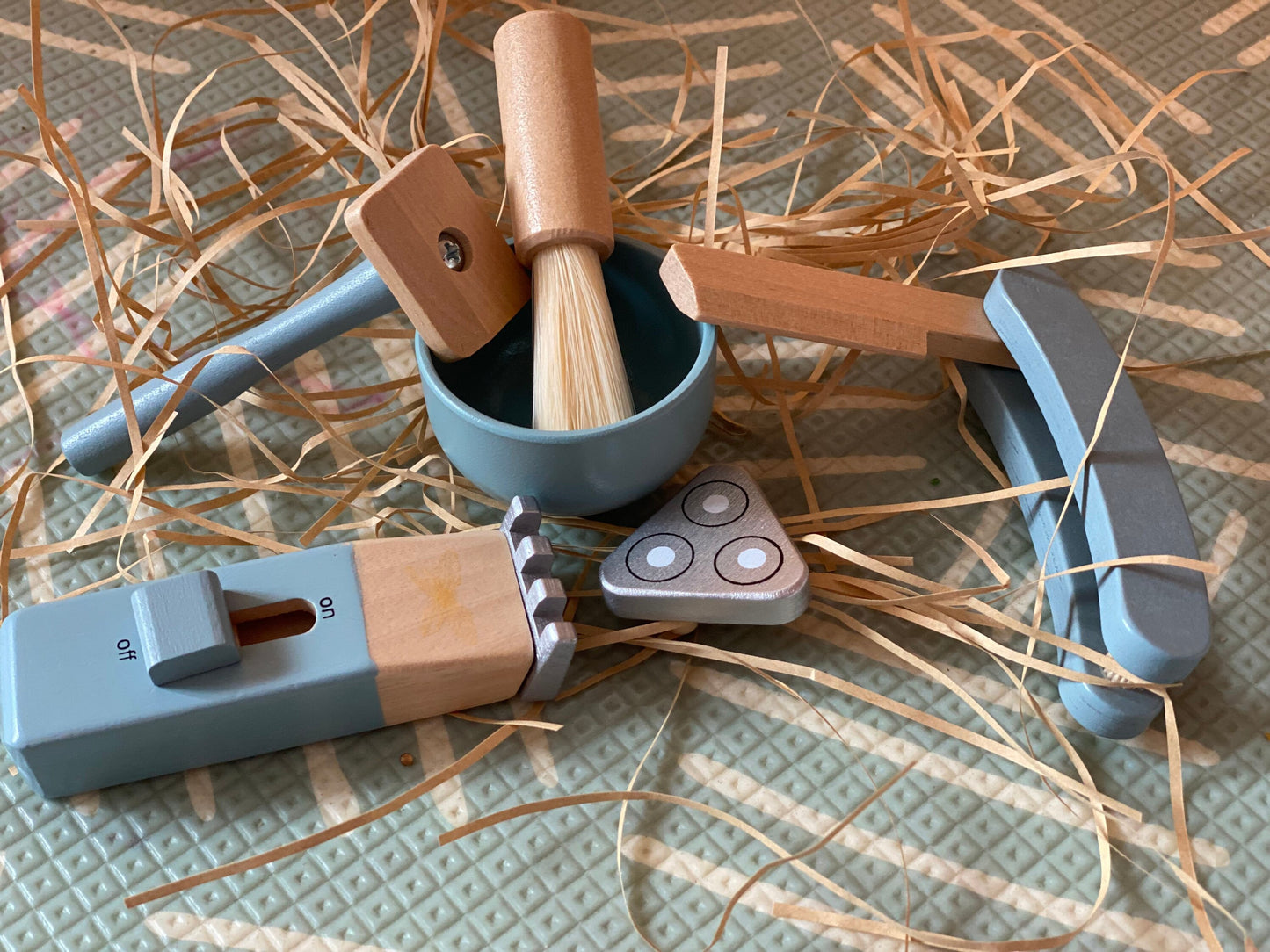Wooden Shaving kit