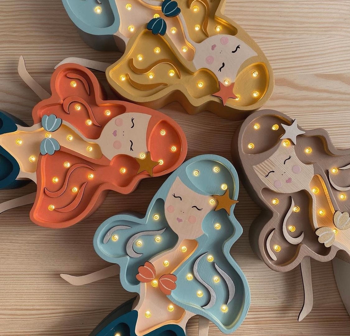 Mermaid Lamp