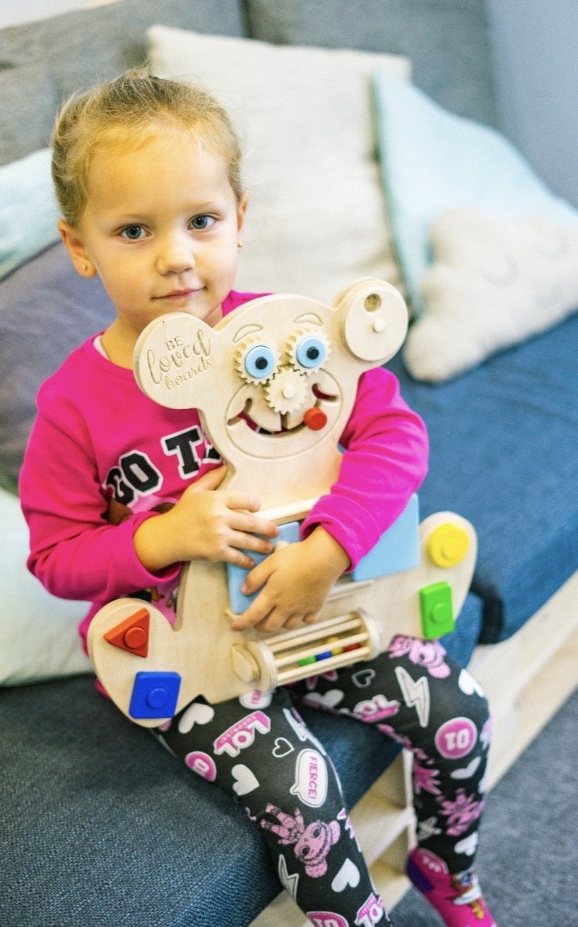 Travel Busy Bear Board - Serenity Toys Boutique