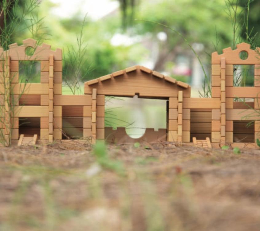 Western Notch Blocks - Serenity Toys Boutique