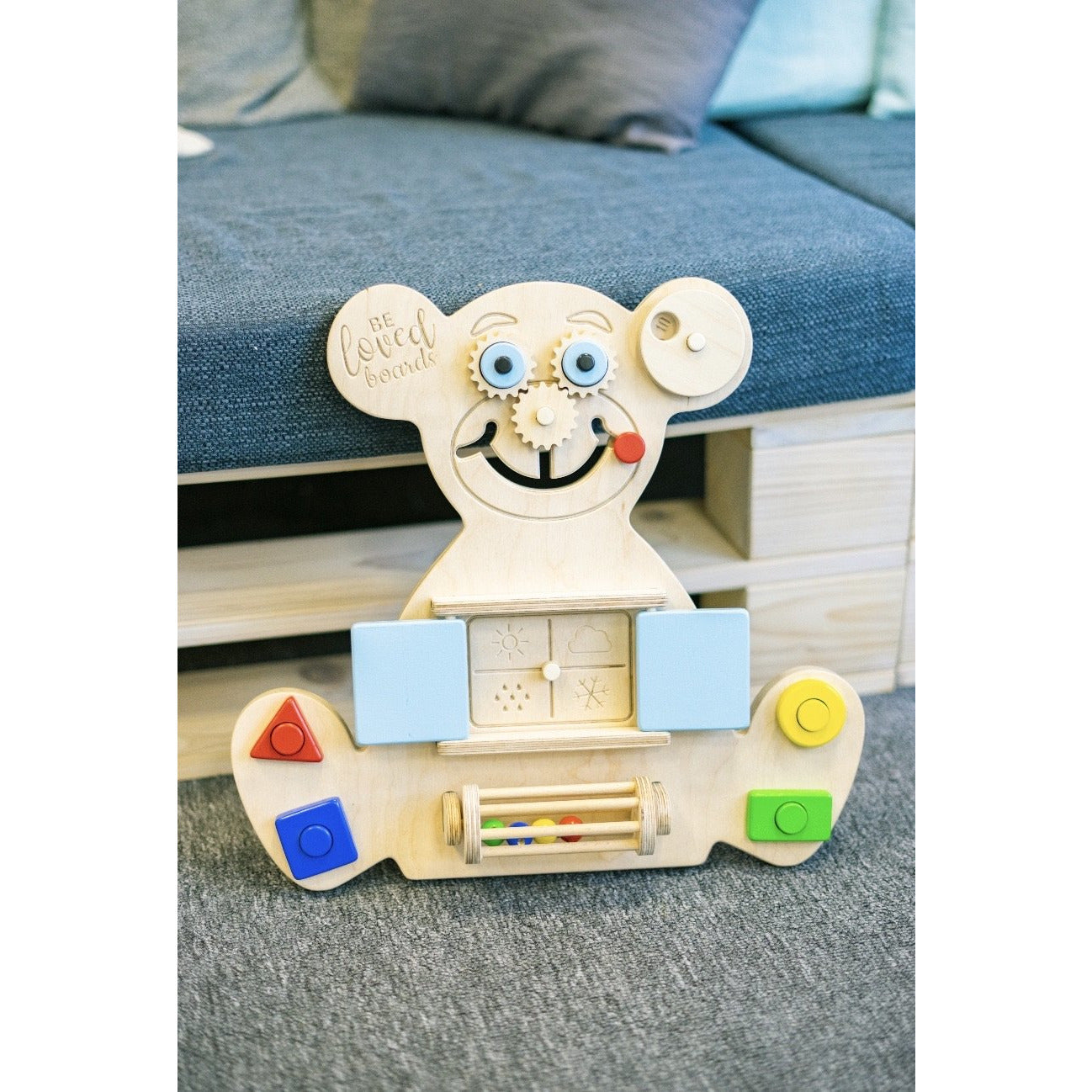 Travel Busy Bear Board - Serenity Toys Boutique