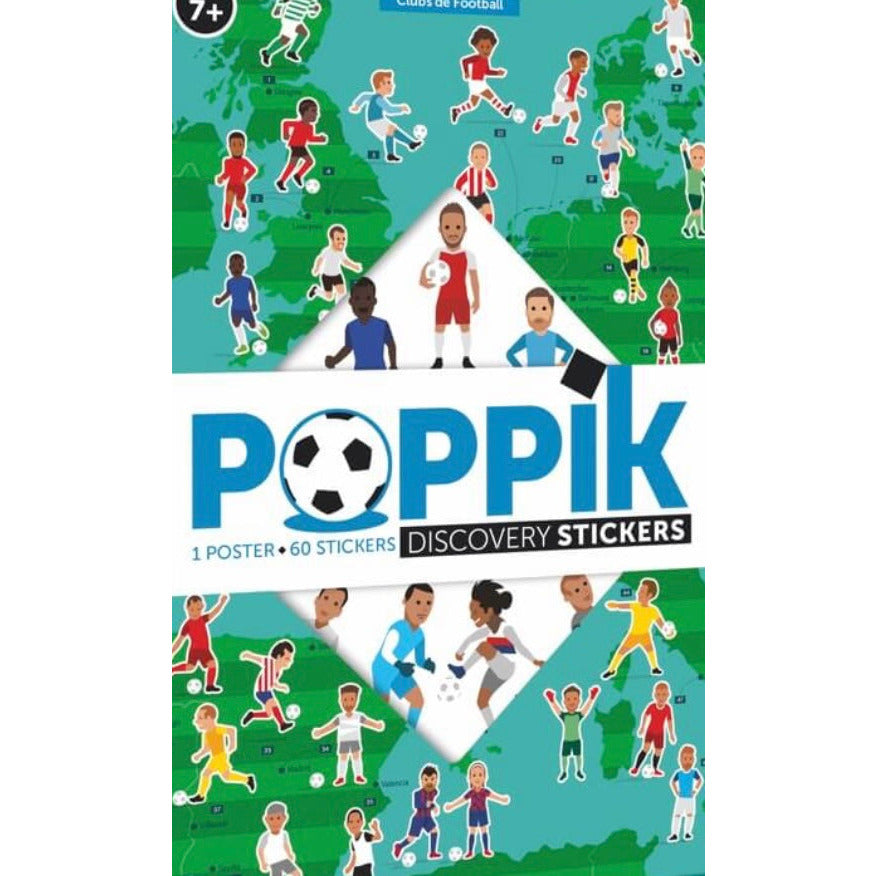 Soccer Sticker poster - Serenity Toys Boutique