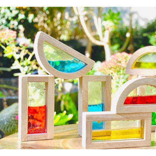 Rainbow Blocks – Shimmering Water - Serenity Toys Boutique