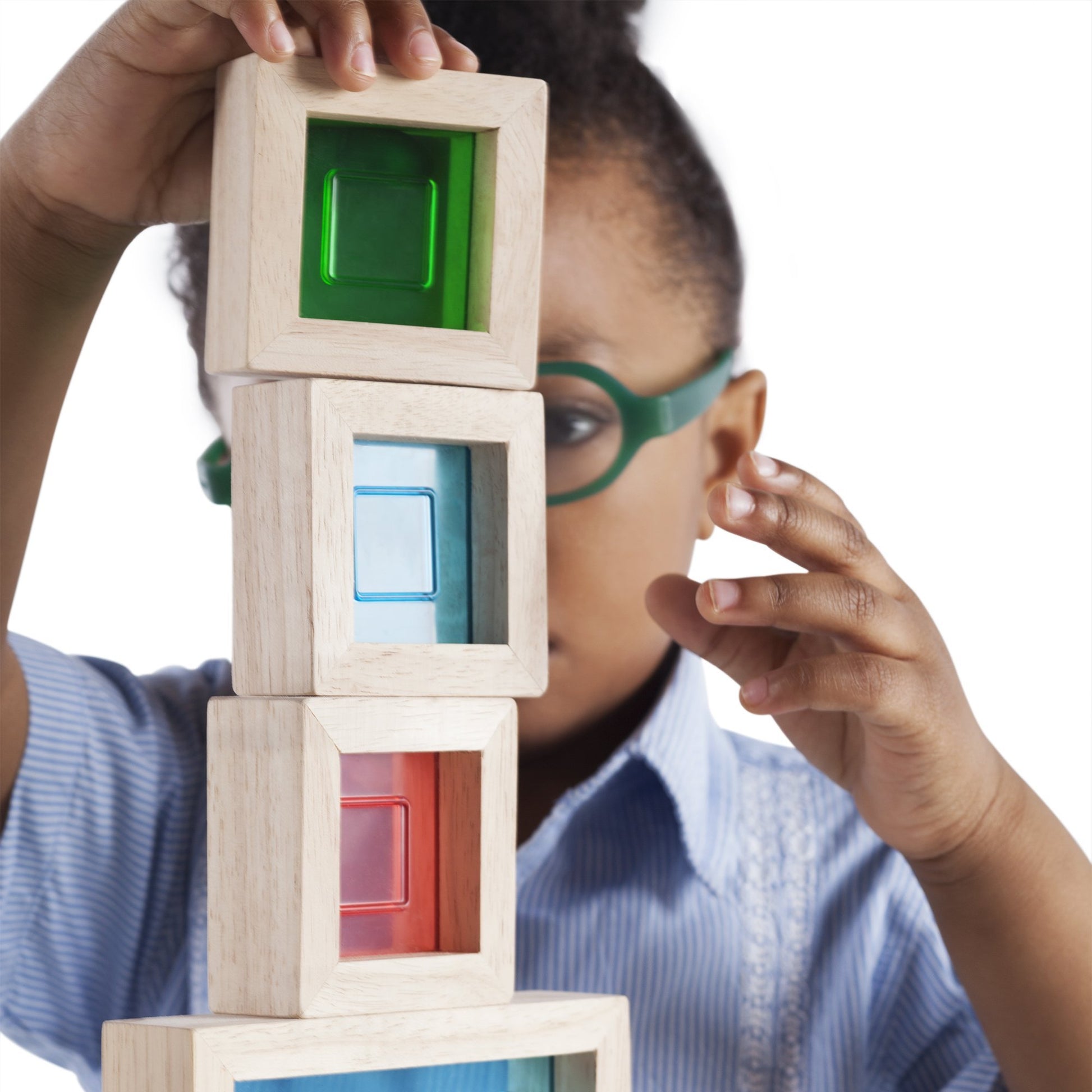 Rainbow Blocks Set - Serenity Toys Boutique