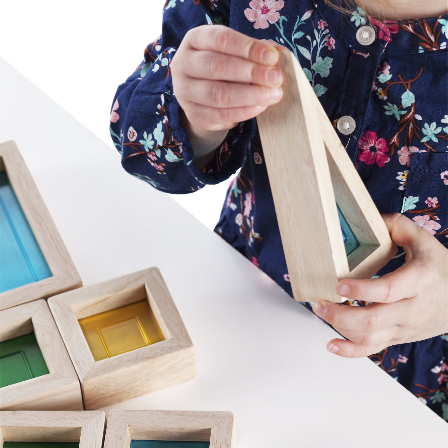 Rainbow Blocks Set - Serenity Toys Boutique