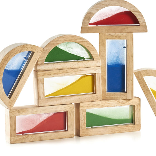 Rainbow Blocks – Sand - Serenity Toys Boutique