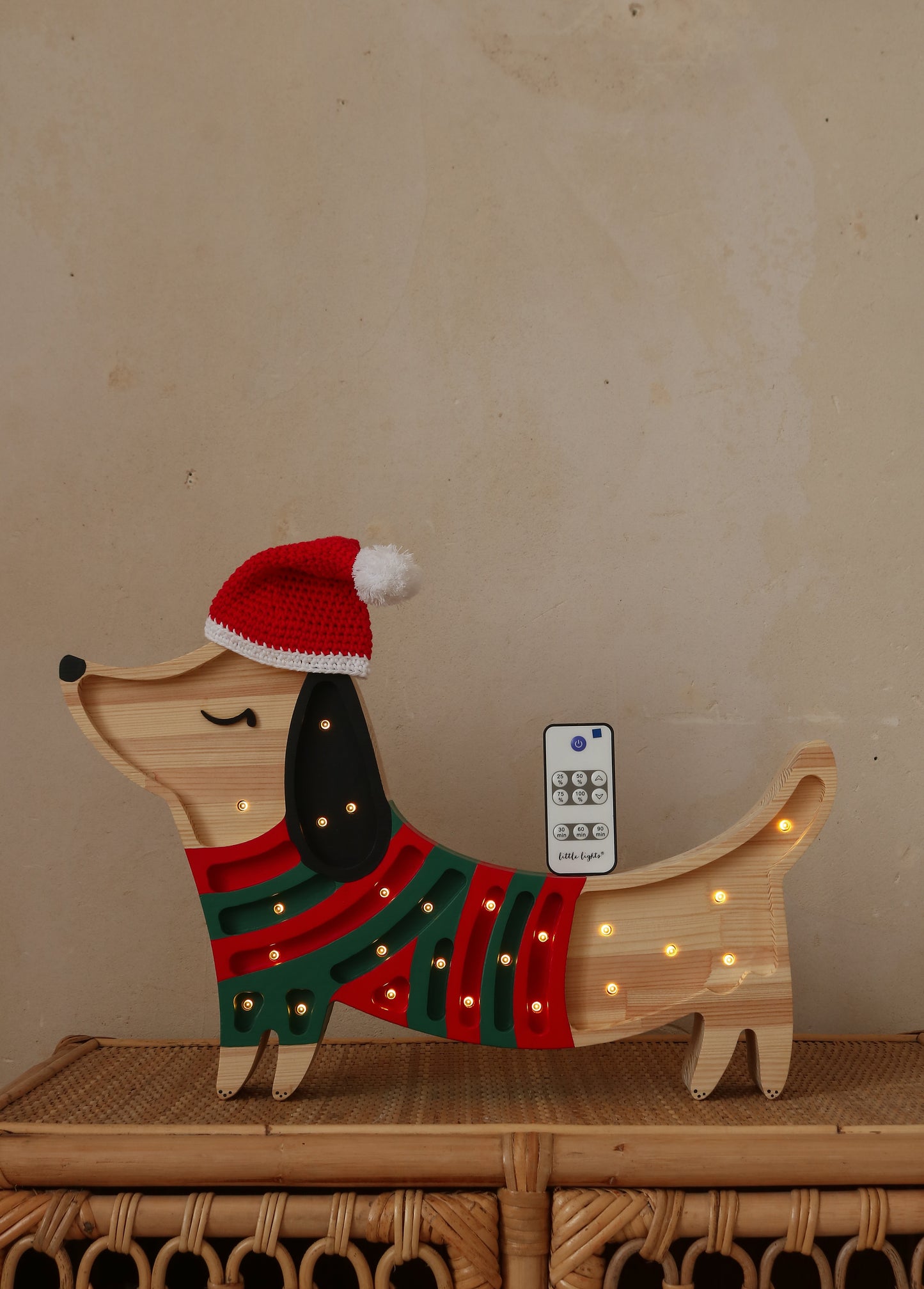 Christmas Puppy Lamp - Serenity Toys Boutique